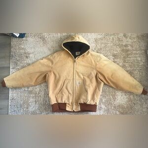 Vintage 90’s Carhartt Mens ‘Sandstone’ insulated denim Y2K work jacket - SIZE XL